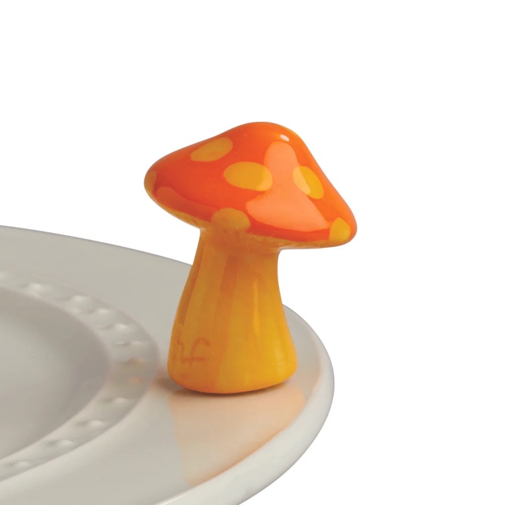 Retired Nora Fleming Mini A262 funky fungi